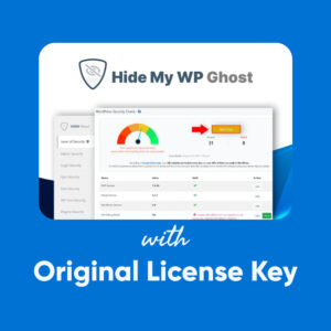 Hide My WP Ghost with License Key