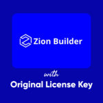 Zion Builder with License Key