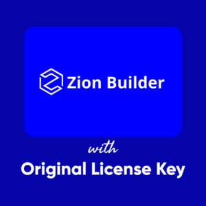 Zion Builder with License Key